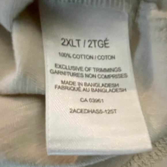 Denver Hayes Shirt - Men’s 2XLT - Cream - Classic Fit - Breathable Cotton - EUC - Picture 3 of 10